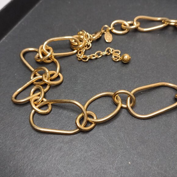 20 Inch Gold Tone Joan Rivers Chain Necklace - Picture 10 of 13